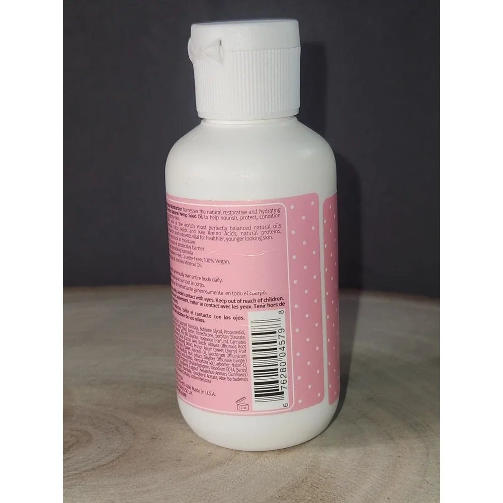 Hempz Bake Off Limited Edition CHERRY NOUGAT Herbal Body Moisturizer 2.25 oz‎